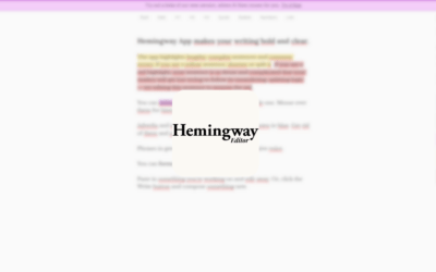 Hemingway Editor: Guide pour une Écriture Épurée