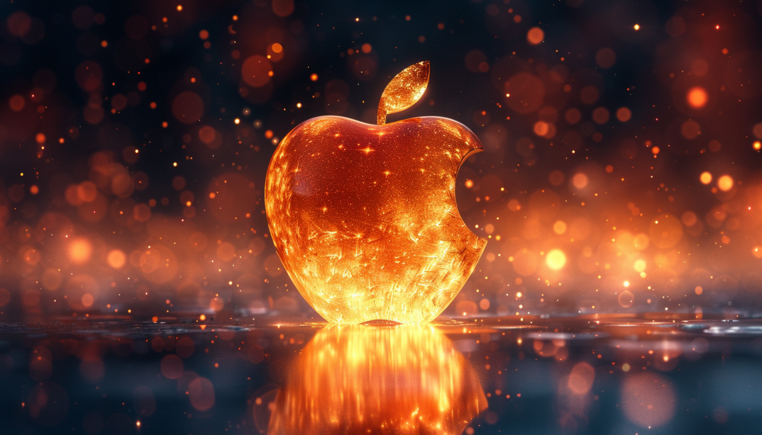 fredoptk 72637 The apple of the famous apple brand illuminated 64623bc9 a4e2 42f5 a0f4 439d08d22642